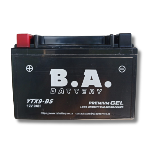 YTX9-BS – 12V Battery - 9AH - 6 Month Warranty