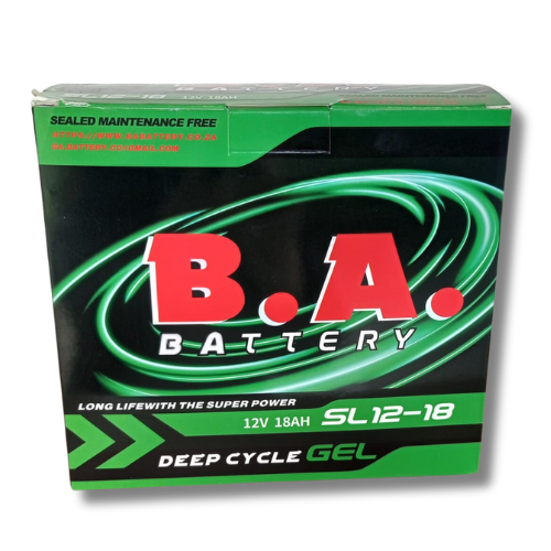 BA 12V Gel Battery - 35AH - 6 Month Warranty