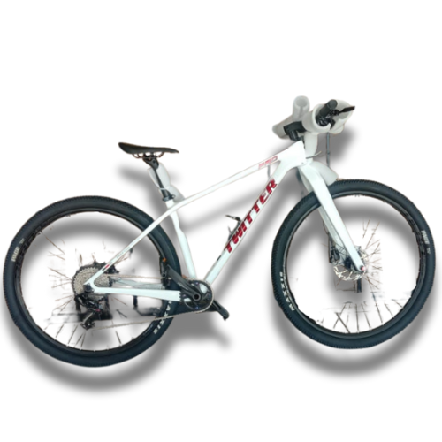 mountain bicycle white