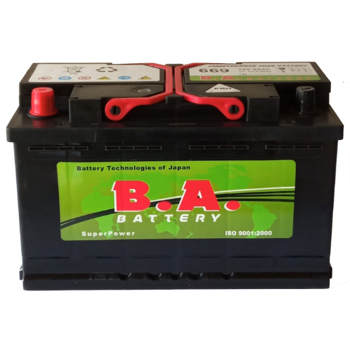 BA 669 – 12V Battery - 80 AH